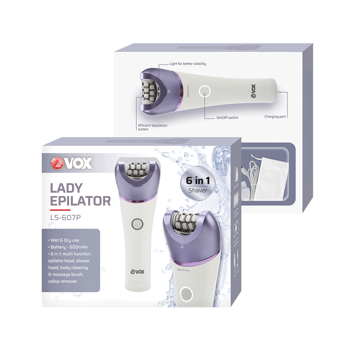VOX LS607P EPILATOR