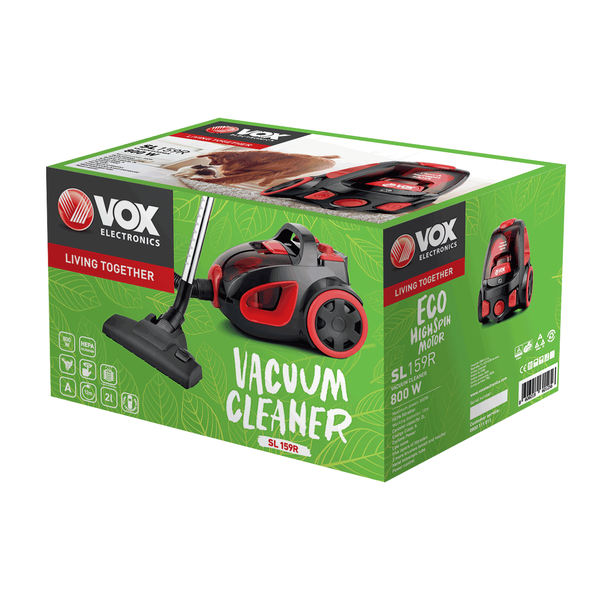 VOX SL159 RED USISIVAC