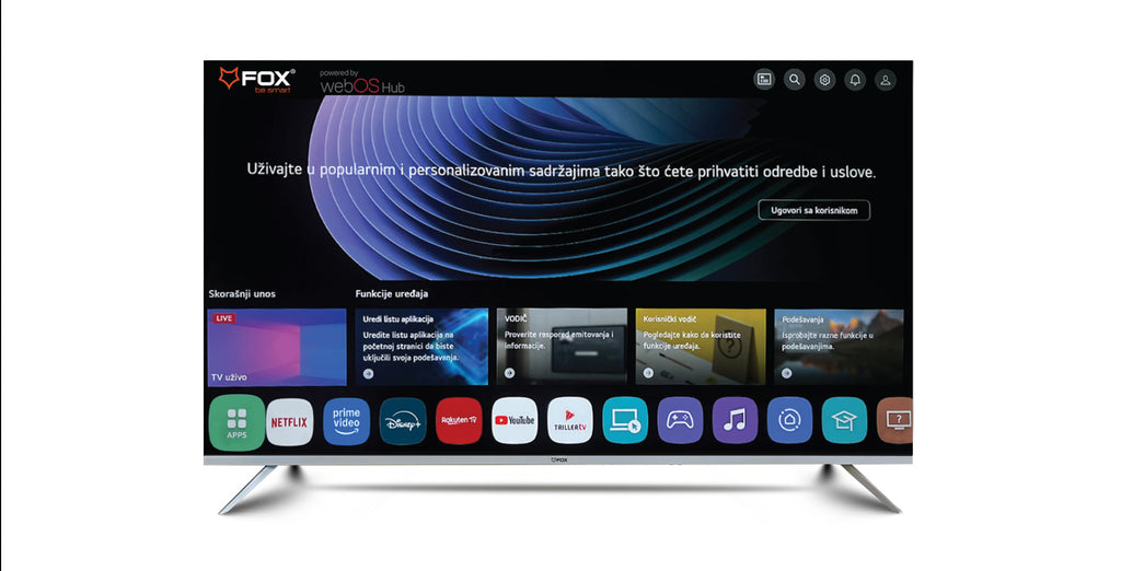 FOX 75WOS626D LED TV