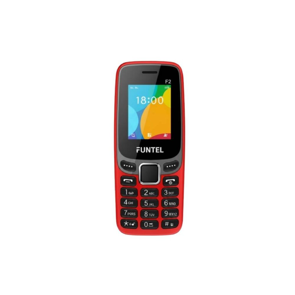 FUNTEL F2 CRVENI MOBILNI TELEFON