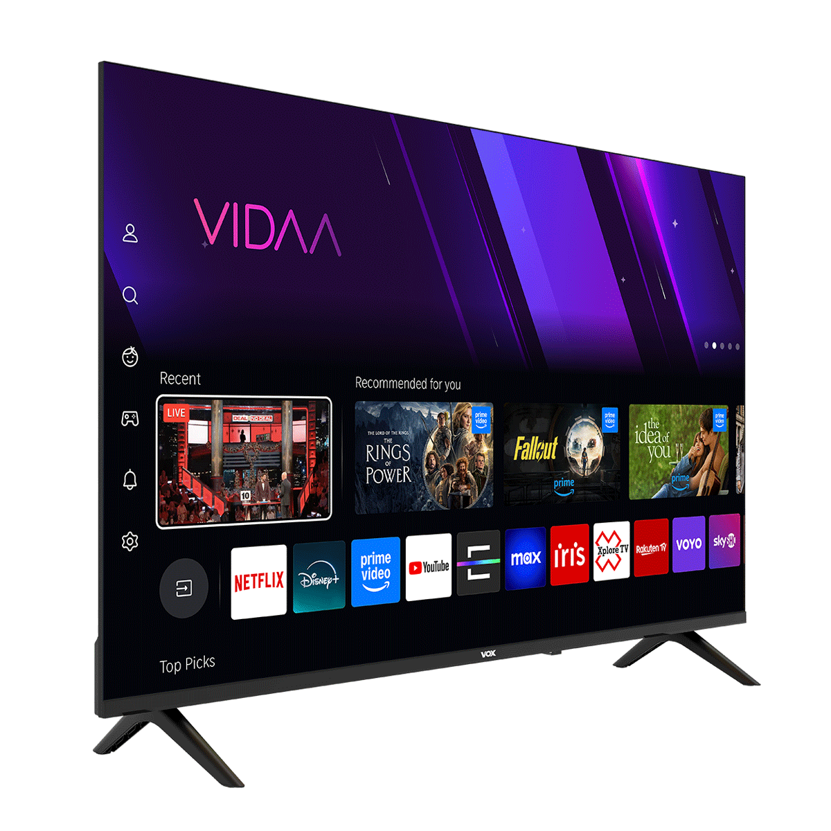 VOX 43QVF684 LED TV