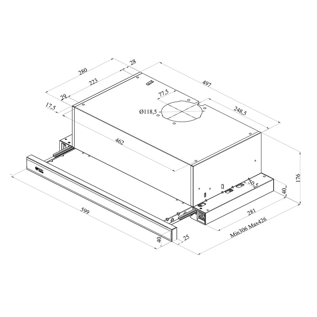 VOX PIO650GL ASPIRATOR