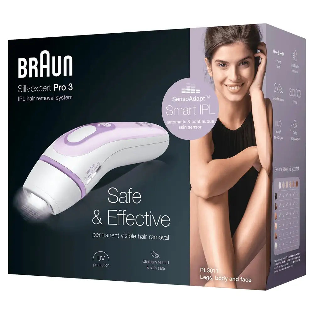 BRAUN IPL PL3011WHT/LAV BOX EPILATOR