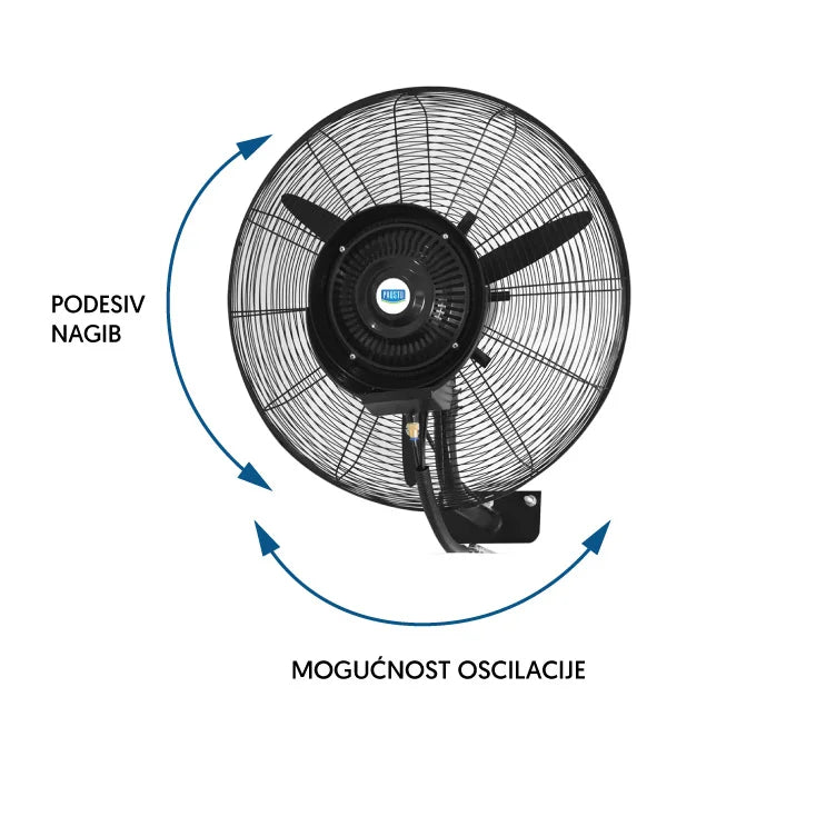 PROSTO MSF2608C zidni ventilator sa raspršivačem