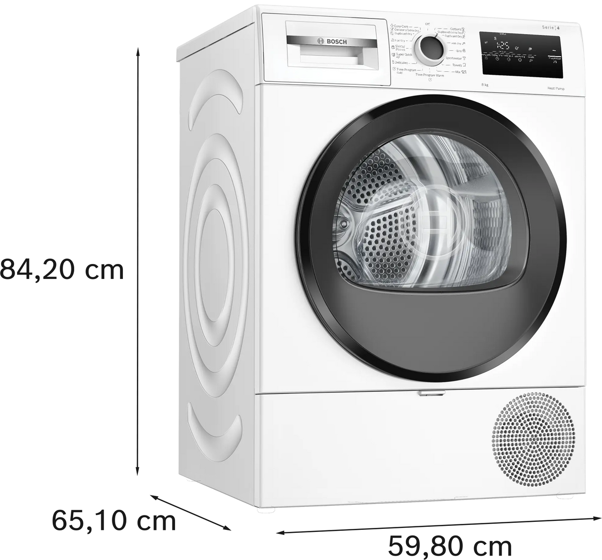 BOSCH WTH83255BY SUŠILICA VEŠA SA TOPLOTNOM PUMPOM
